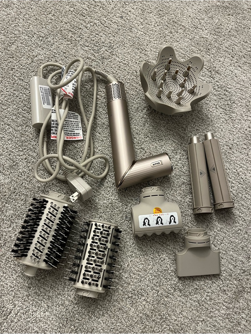 Shark Flex Style Air Styling and Drying System 7 pieces